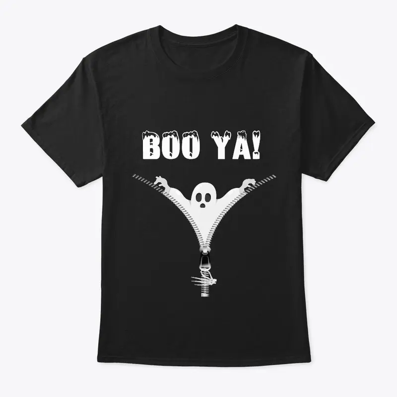 Boo Ya! Halloween ghost T-shirt