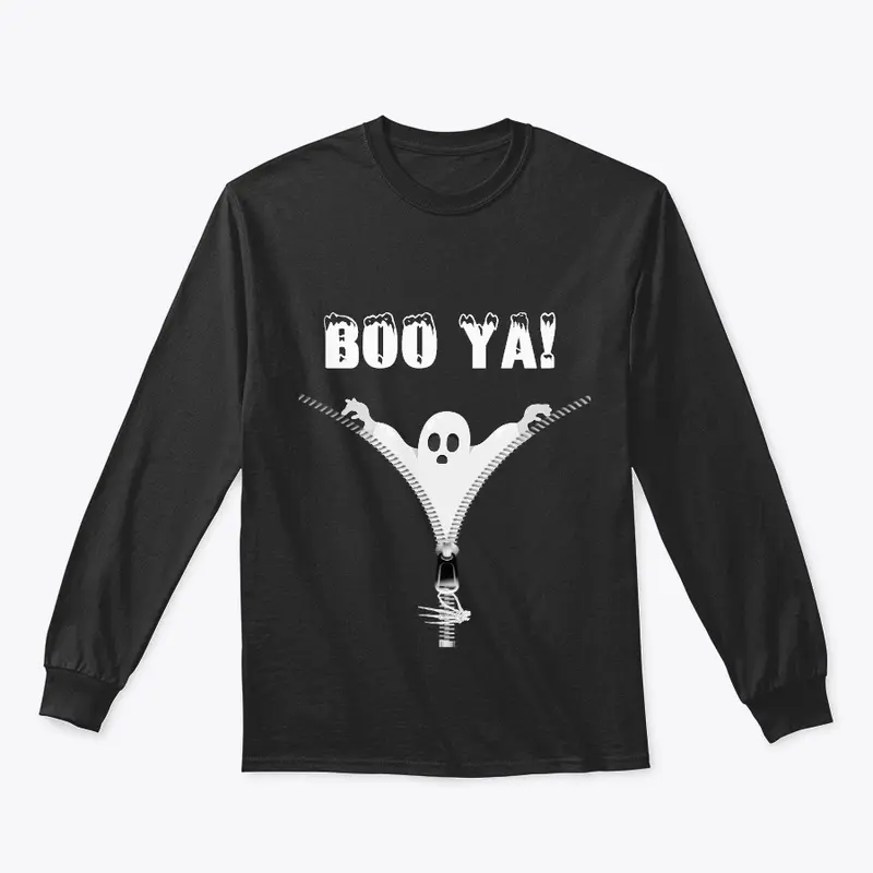 Boo Ya! Halloween ghost T-shirt