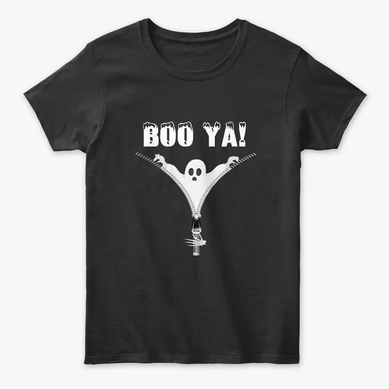 Boo Ya! Halloween ghost T-shirt